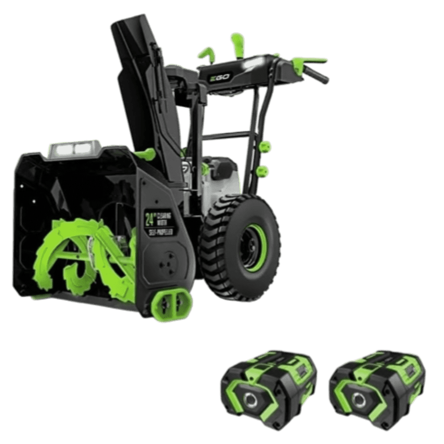 EGO Power+ 24" Self-Propelled 2-Stage Electric Snow Blower: $1,349 EGO Power+ 24" Self-Propelled 2-Stage Electric Snow Blower: $1,349