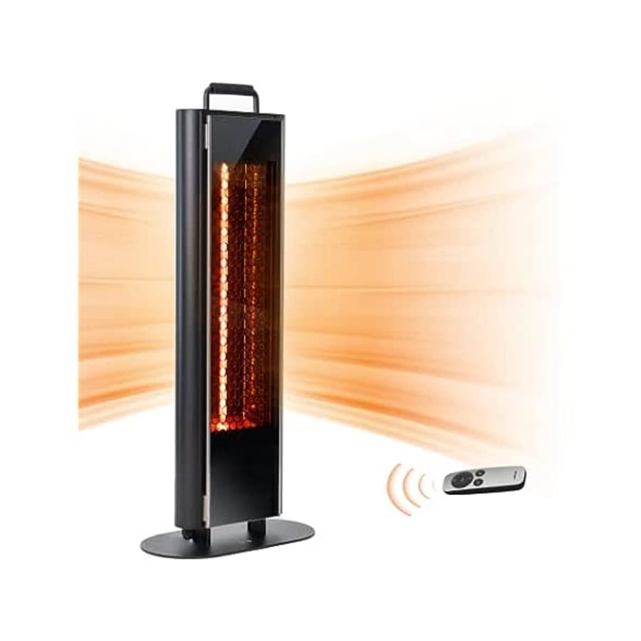 East Oak 1,200W Dual-Sided Patio Heater: $30