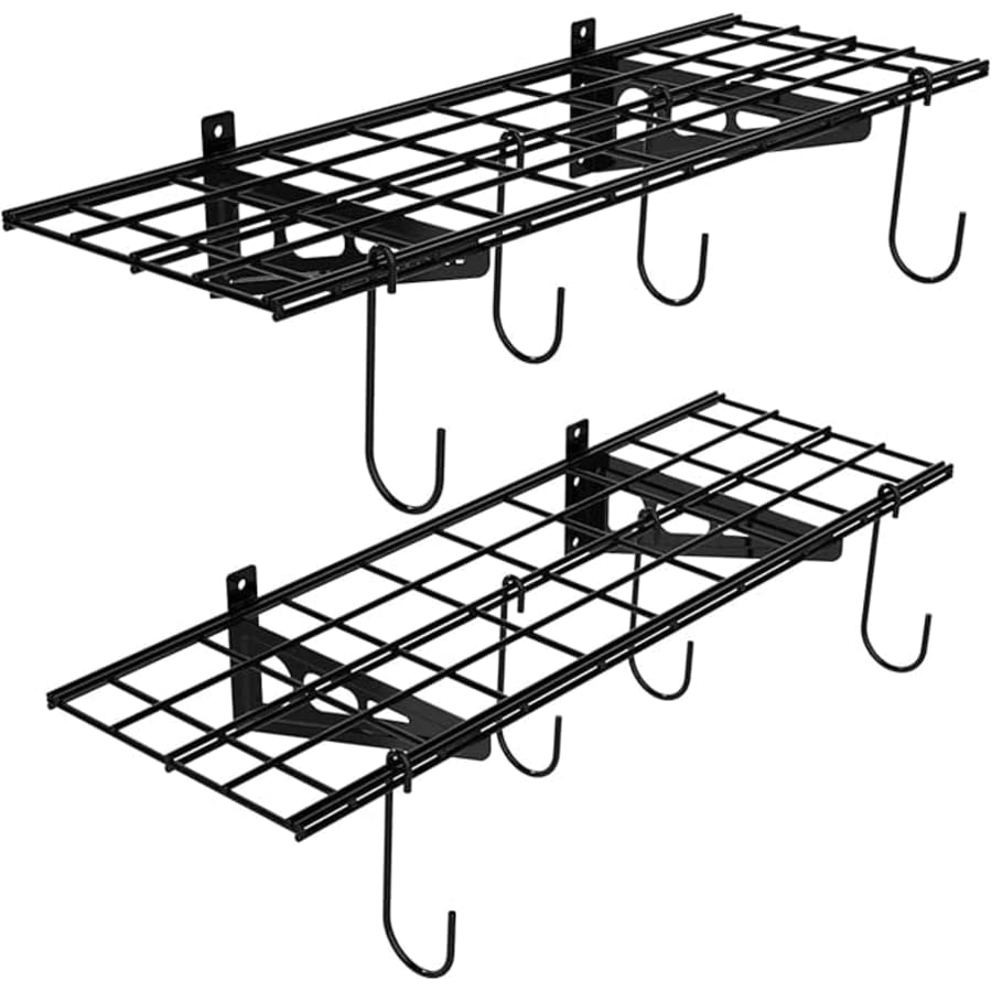Fleximounts 1x3ft Garage Wall Shelving 2-Pack: $60 Fleximounts 1x3ft Garage Wall Shelving 2-Pack: $60