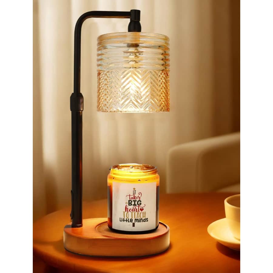 Warwars Candle Warmer Lamp w/ Timer: $14 w/ Prime