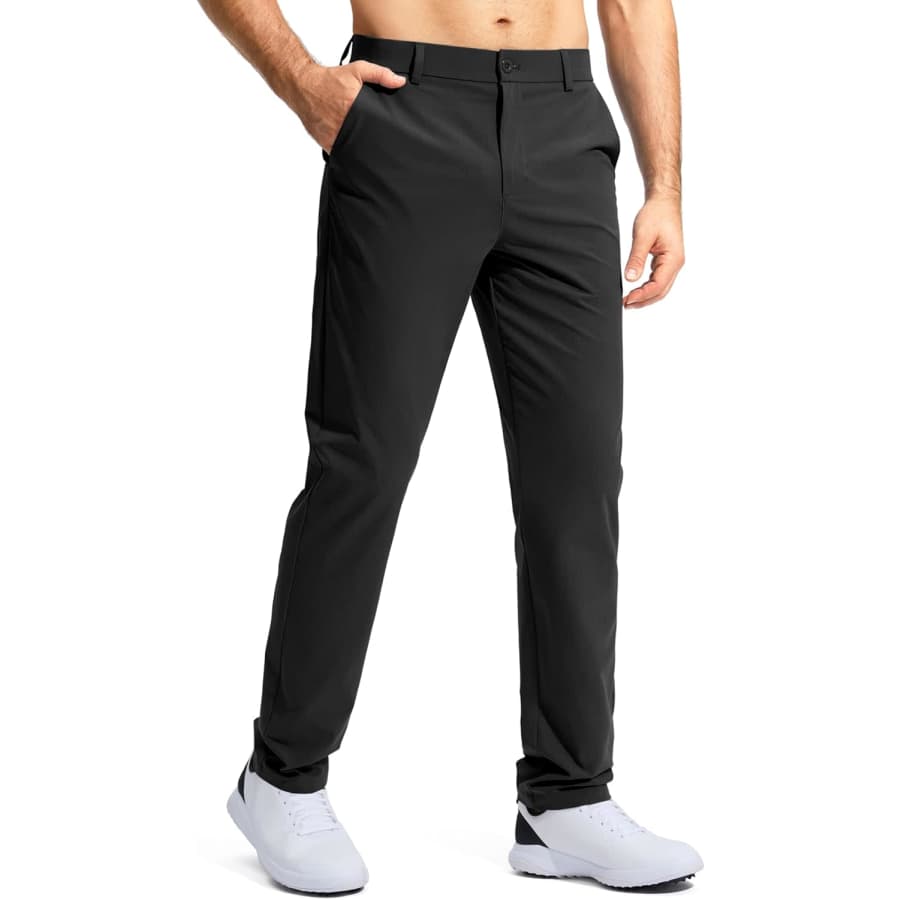 Pudolla Men's Stretch Golf Pants: $17.99