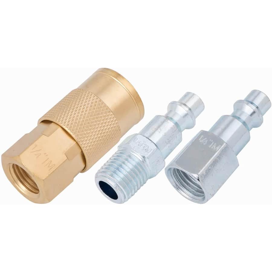 Craftsman 1/4" NPT Universal 3-Piece Coupler/Plug Kit: $2.98 Craftsman 1/4" NPT Universal 3-Piece Coupler/Plug Kit: $2.98