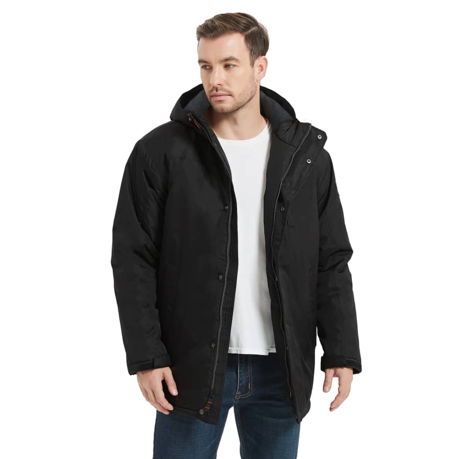 Hawke & Co. Men's Hooded Snorkle Jacket: $24.98