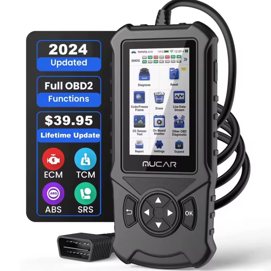 Mucar CDE900 OBD2 Diagnostic Scanner: $65.22