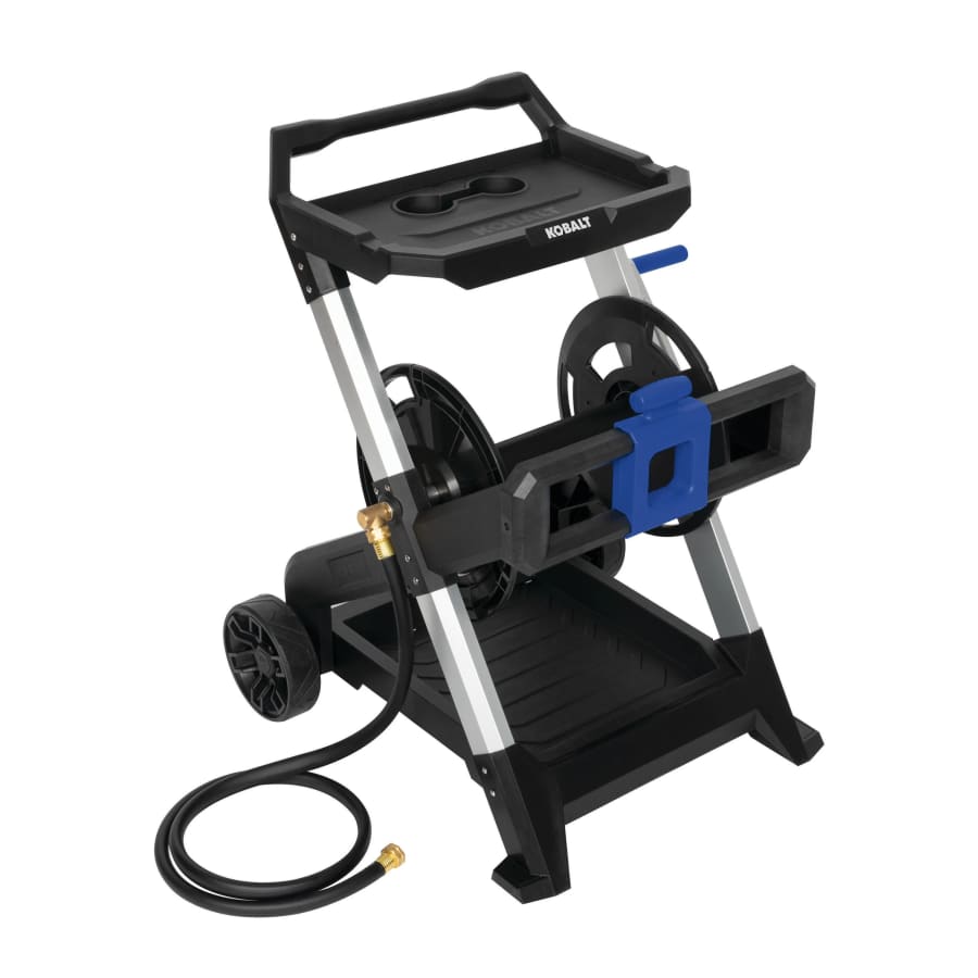 Kobalt Aluminum 200-ft. Cart Hose Reel: $89 Kobalt Aluminum 200-ft. Cart Hose Reel: $89