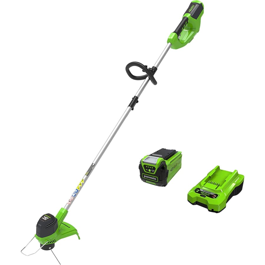 Greenworks 40V 12" Cordless String Trimmer w/ Battery & Charger: $96 Greenworks 40V 12" Cordless String Trimmer w/ Battery & Charger: $96