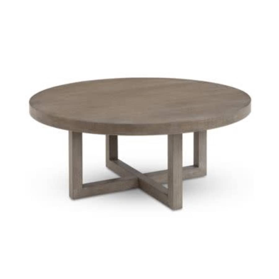 Portmore 44" Round Wood Cocktail Table: $169