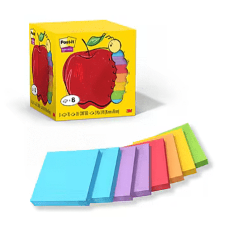 Post-it 3x3" 70-Sheet Super Sticky Note Pad 8-Pack: Free w/ Any Purchase Post-it 3x3" 70-Sheet Super Sticky Note Pad 8-Pack: Free w/ Any Purchase