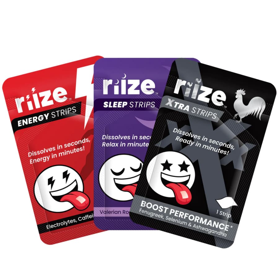 Energy, Sleep, Xtra 3-Strip Sample Kit: Free Energy, Sleep, Xtra 3-Strip Sample Kit: Free