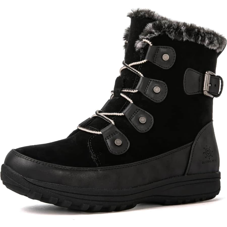 Globalwin Women's Warm Winter Snow Boots: $17.91 Globalwin Women's Warm Winter Snow Boots: $17.91