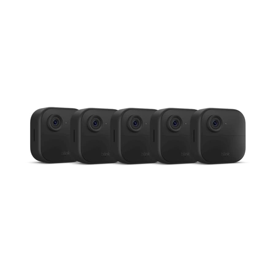 Blink Outdoor 4 (4th-Gen) 5-Camera System: $159.99