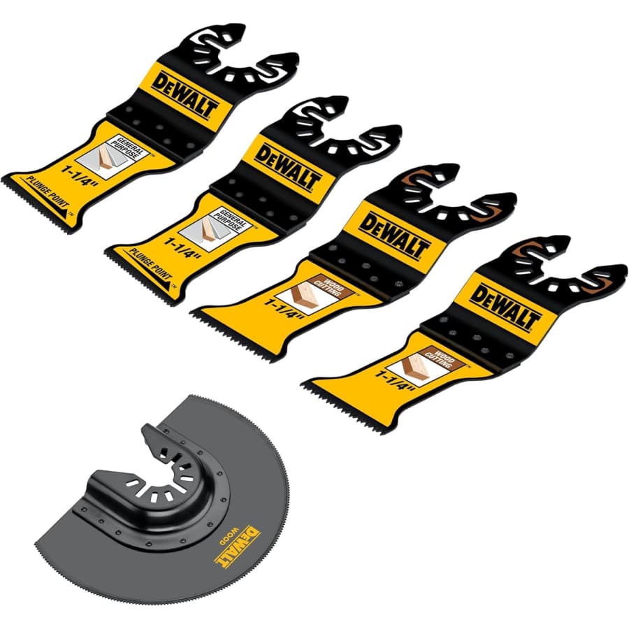 DeWalt 5-Piece OSC General Purpose Assortment Blades: $25