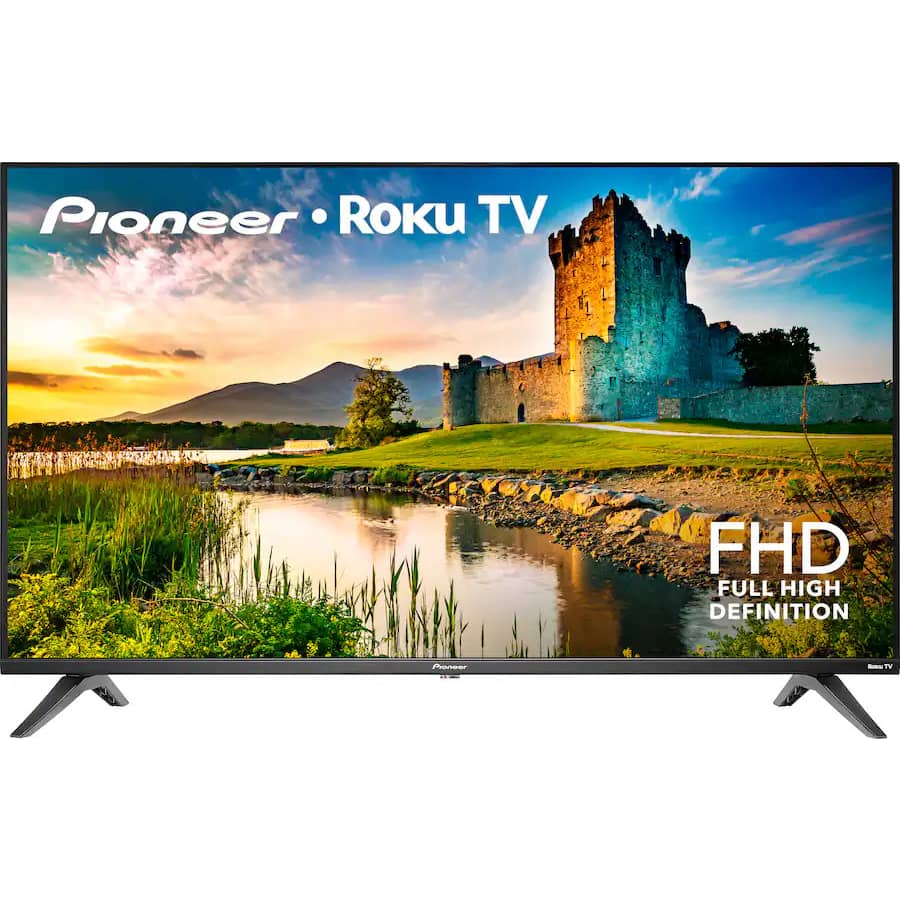 Pioneer 40" 1080p LED Smart Roku TV: $100