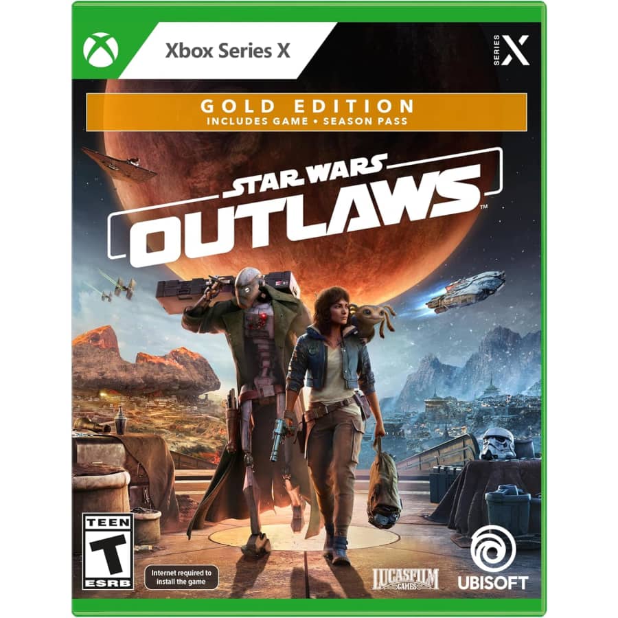 Star Wars Outlaws Gold Edition for Xbox Series X: $31 Star Wars Outlaws Gold Edition for Xbox Series X: $31