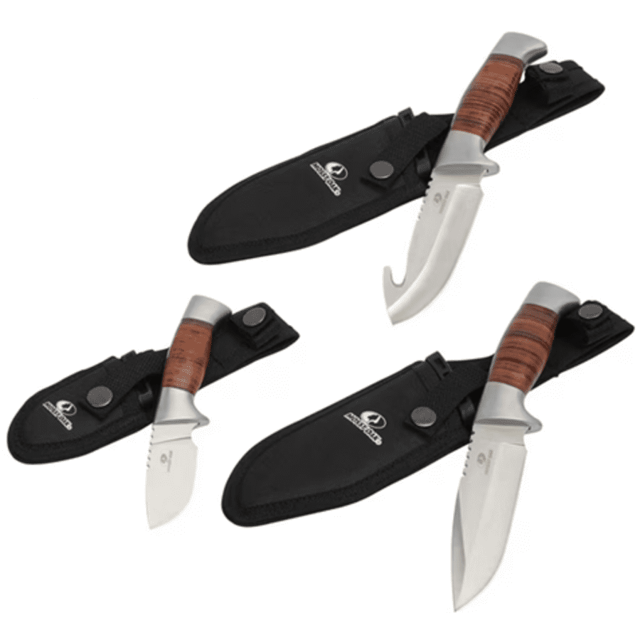 Mossy Oak 3-Pack Hunting Knives: $10 Mossy Oak 3-Pack Hunting Knives: $10