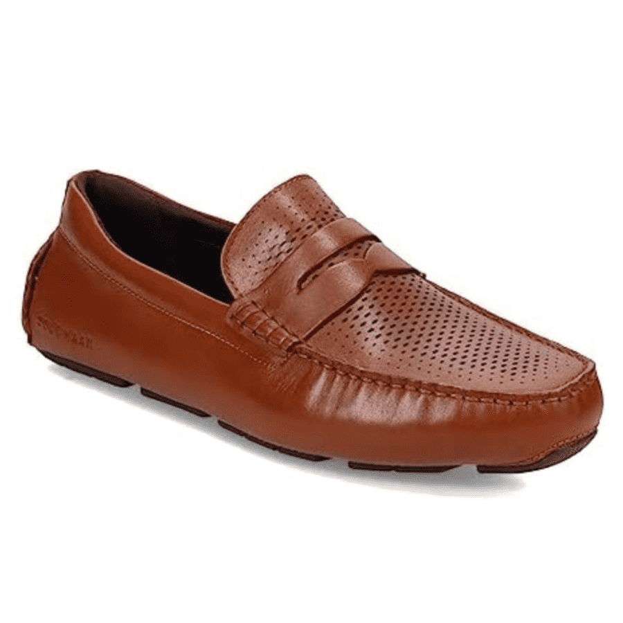 Cole Haan Men's Grand Laser Penny Driver Driving Style Loafers: $45