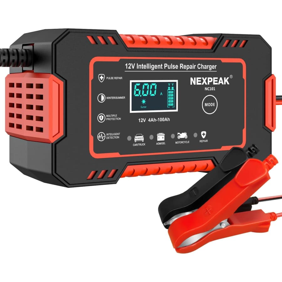 Nexpeak 12V 6A Smart Car Battery Charger: $18 w/ Prime Nexpeak 12V 6A Smart Car Battery Charger: $18 w/ Prime