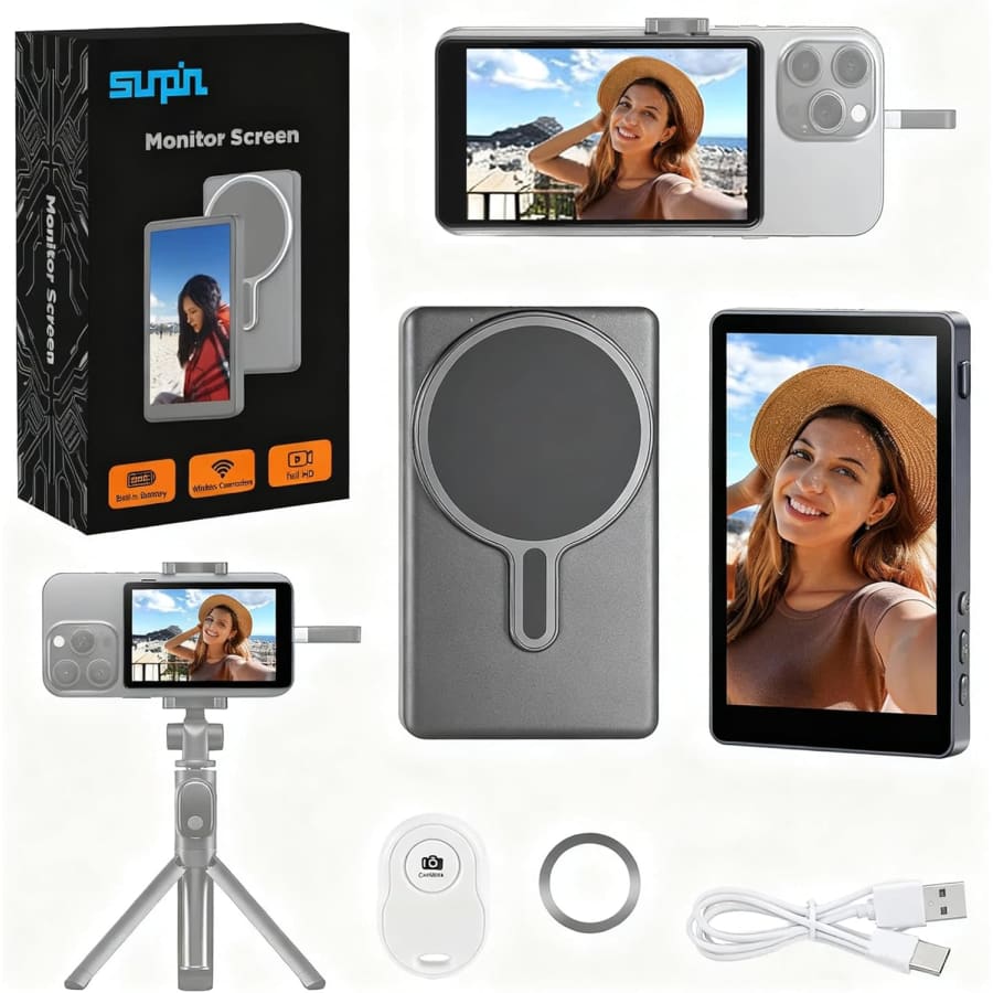 Sunpin 1080p Vlog Selfie Monitor Screen: $30 w/ Prime Sunpin 1080p Vlog Selfie Monitor Screen: $30 w/ Prime