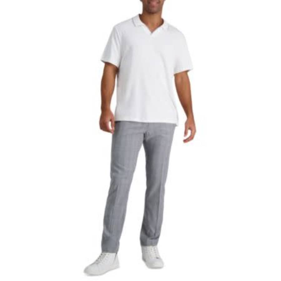 Kenneth Cole Reaction Men's Slim-Fit Stretch Check Dress Pants: $20 Kenneth Cole Reaction Men's Slim-Fit Stretch Check Dress Pants: $20
