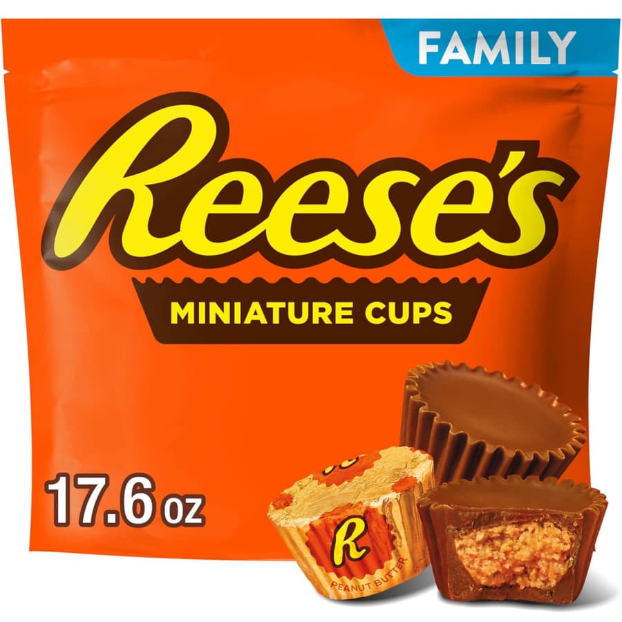 Reese's Miniatures 17.6-oz. Peanut Butter Cups Family Pack: $6.53 Reese's Miniatures 17.6-oz. Peanut Butter Cups Family Pack: $6.53