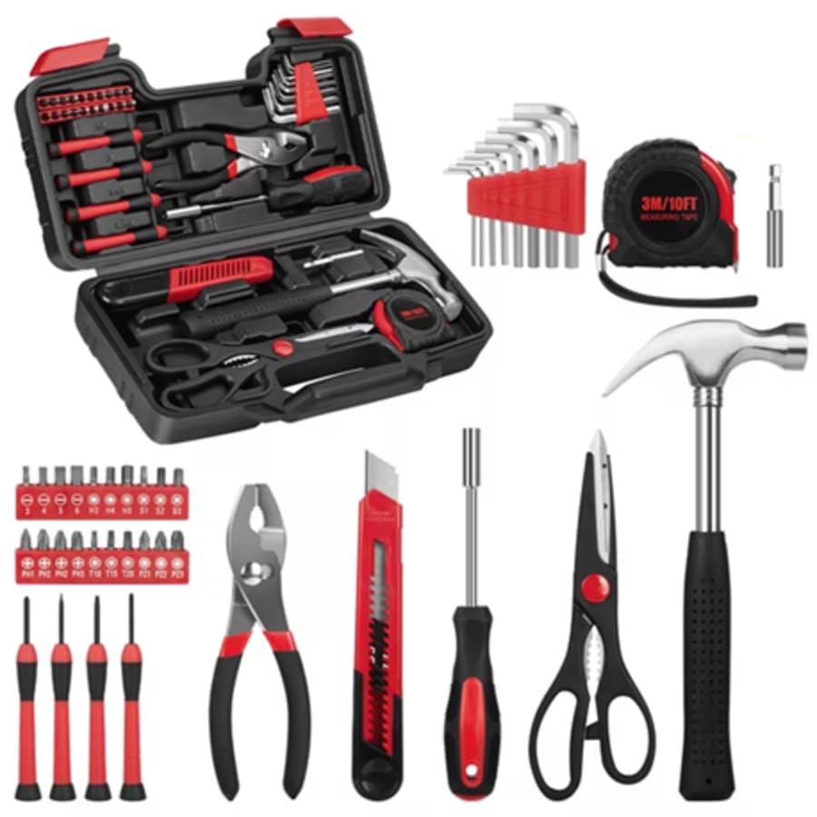 39-Piece Tool Kit: $18 39-Piece Tool Kit: $18
