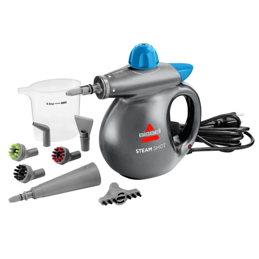 Certified Refurb Bissell Steam Shot Handheld Steam Cleaner w/ 7 Tools: $11.99