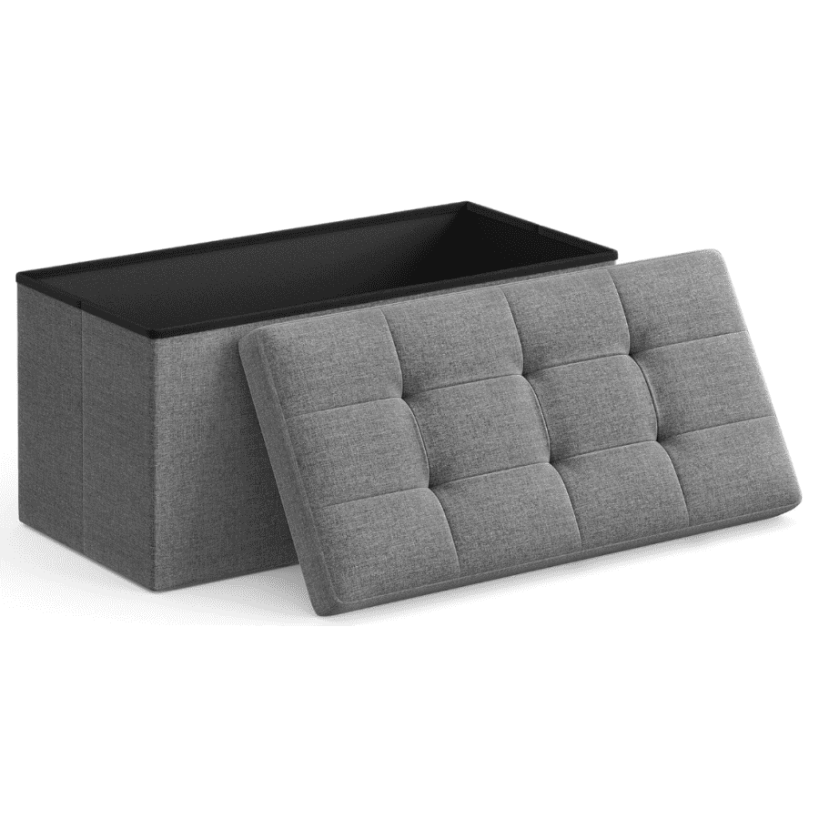 Songmics 30" Folding Storage Ottoman Bench: $37 w/ Prime Songmics 30" Folding Storage Ottoman Bench: $37 w/ Prime