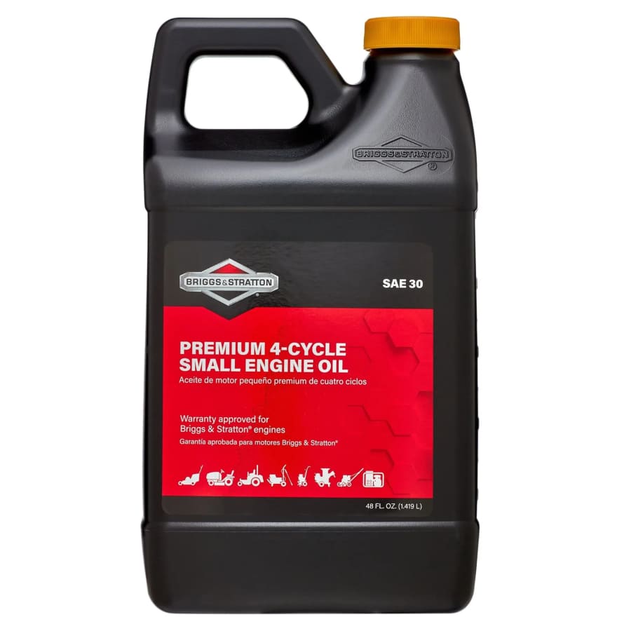 Briggs & Stratton 4-Cycle 48-oz. SAE-30 Oil: $8.97