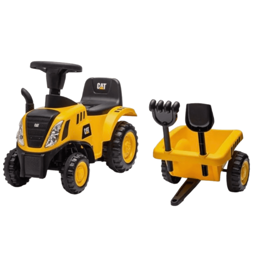 Caterpillar Ride-On Tractor w/ Detachable Trailer: $33 Caterpillar Ride-On Tractor w/ Detachable Trailer: $33