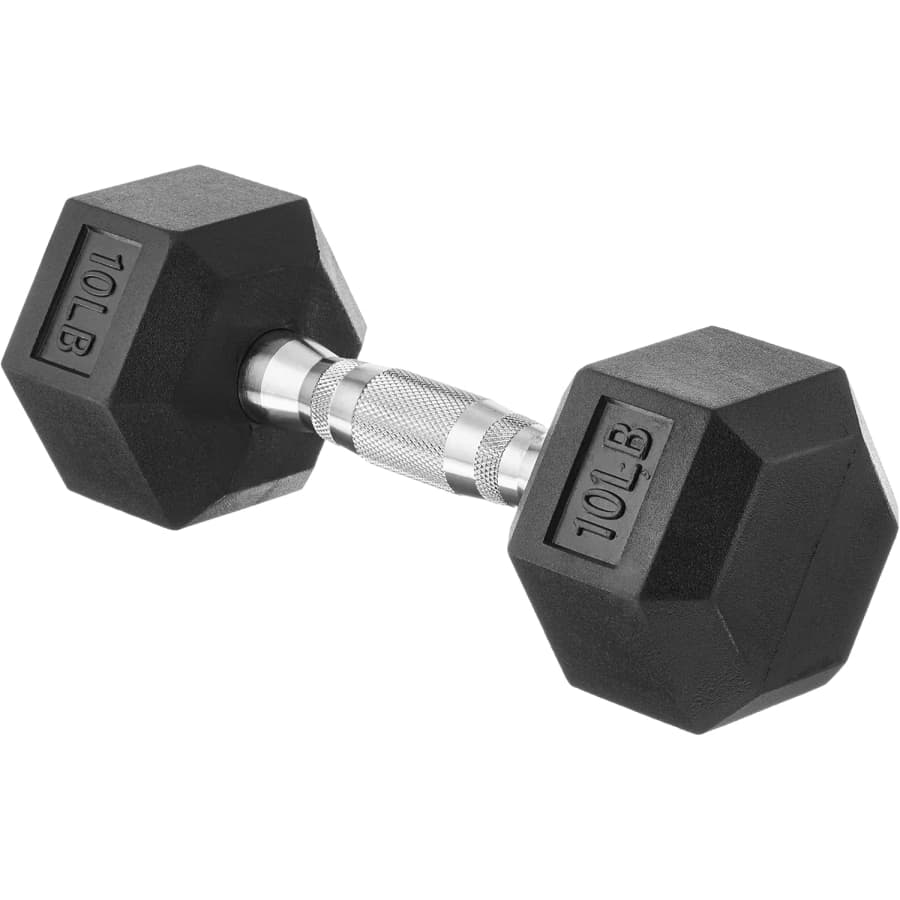 Amazon Basics Rubber Hex Dumbbells: From $15 + extra 10% off 4 Amazon Basics Rubber Hex Dumbbells: From $15 + extra 10% off 4