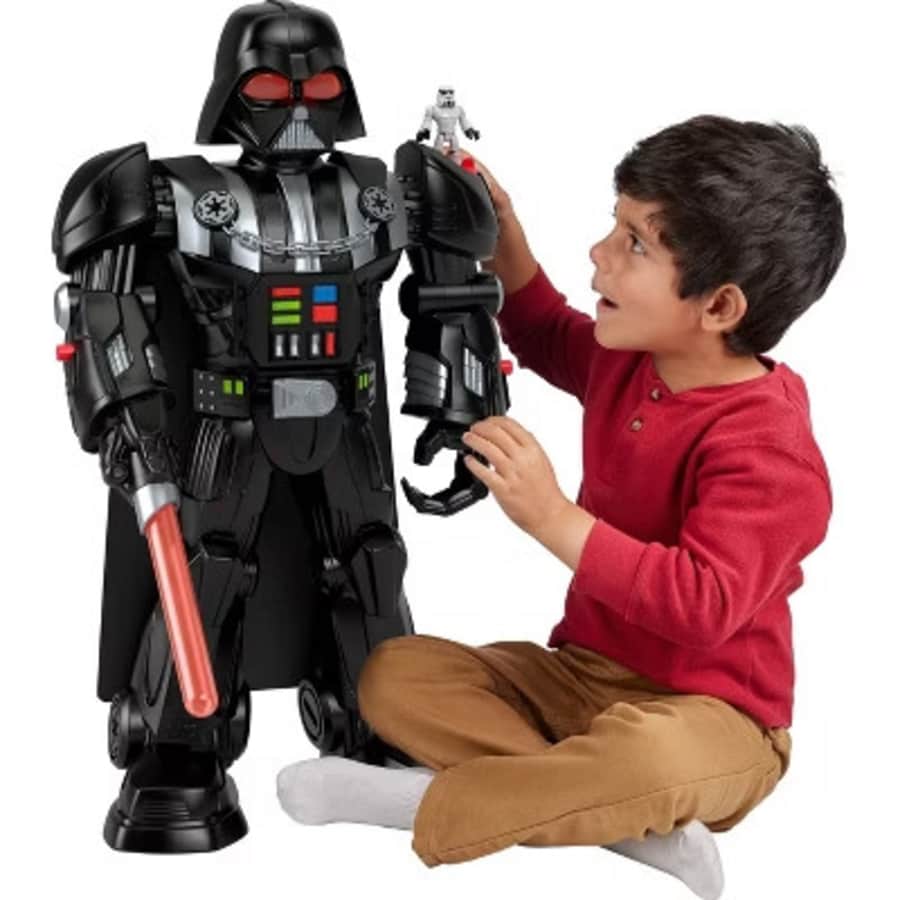 Fisher-Price Imaginext Star Wars Darth Vader Bot: $71 Fisher-Price Imaginext Star Wars Darth Vader Bot: $71