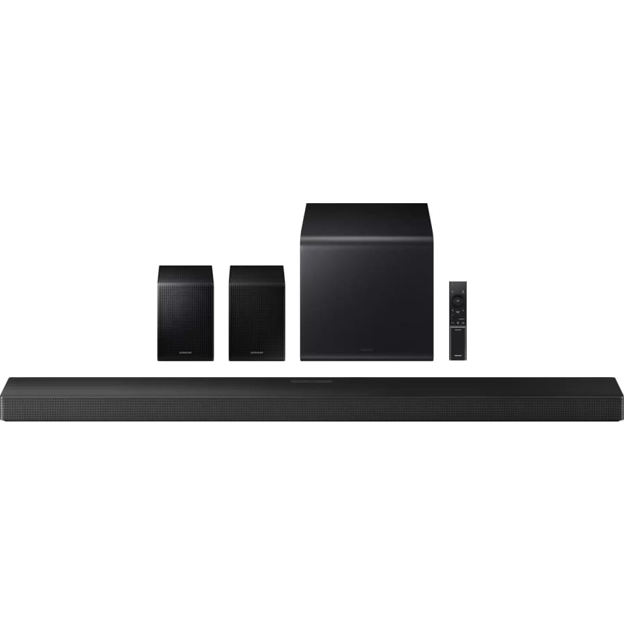 Samsung Q-Series 5.1.2-Channel Soundbar w/ Subwoofer and Rear Speakers: $649.99