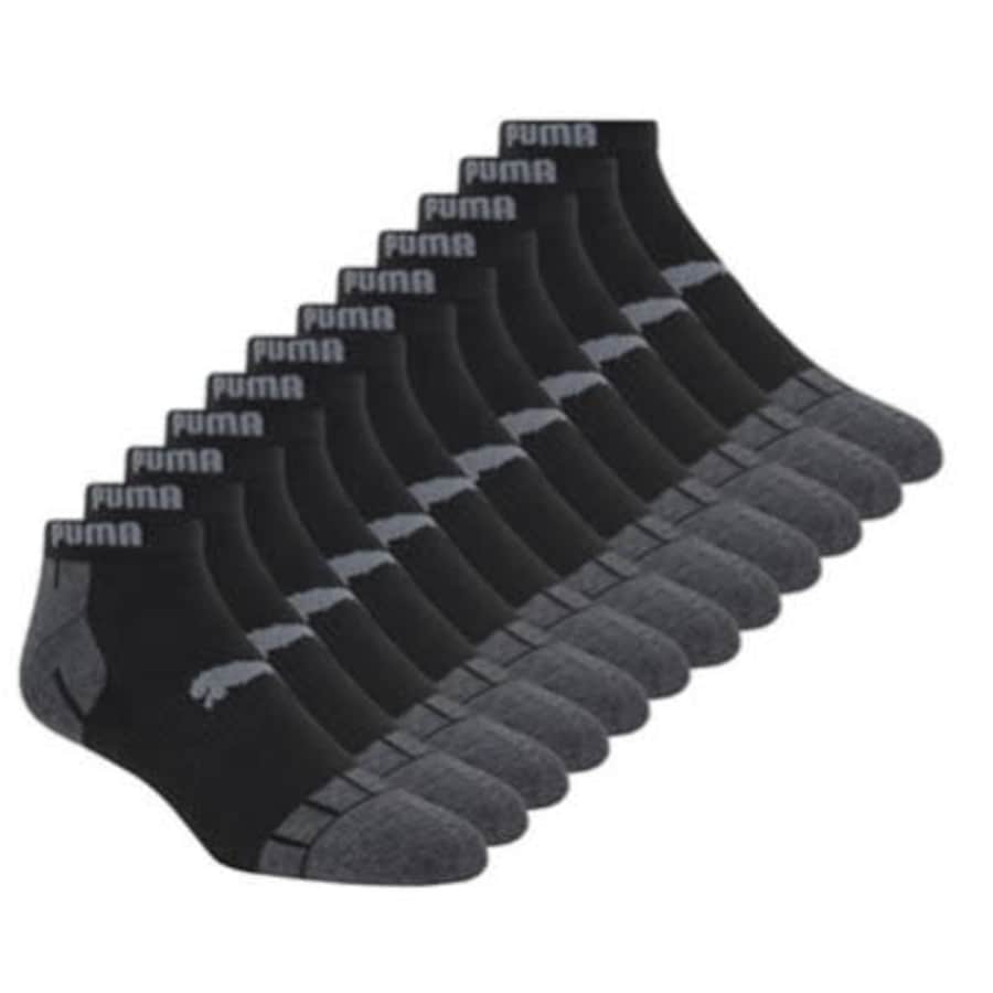 PUMA Men's Low Cut Socks 12-Pairs: $17 PUMA Men's Low Cut Socks 12-Pairs: $17