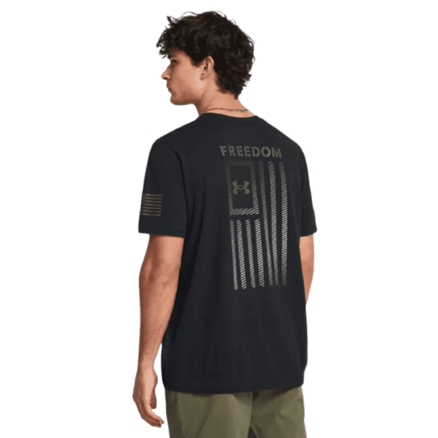 Under Armour Men's UA Freedom Flag Gradient T-Shirt: $11 Under Armour Men's UA Freedom Flag Gradient T-Shirt: $11