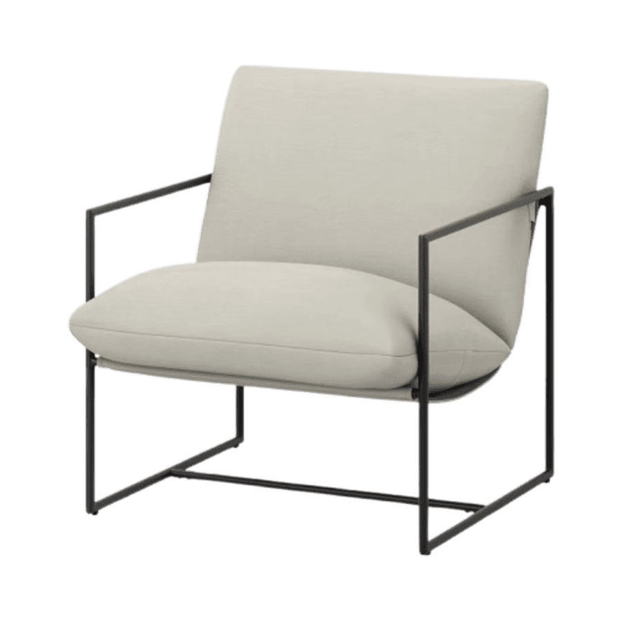 Open-Box Room Essentials Metal Framed Sling Dorm Chair: $35.79