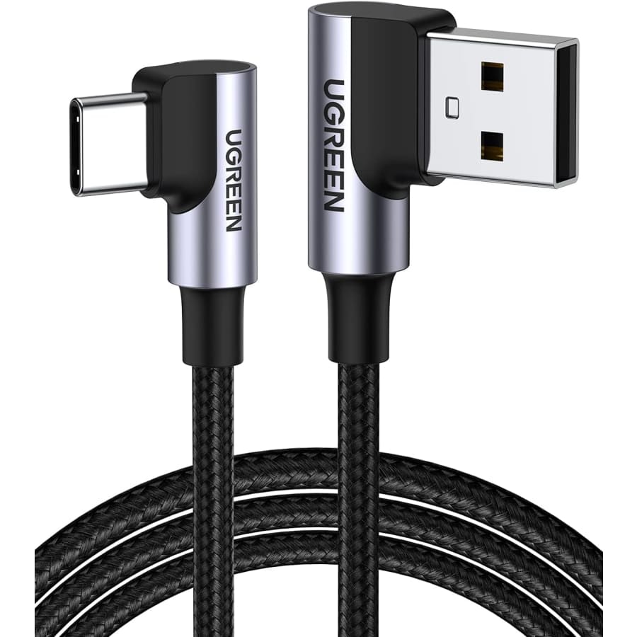 Ugreen 3.3-Foot 90-Degree USB to USB-C Cable: $6.98