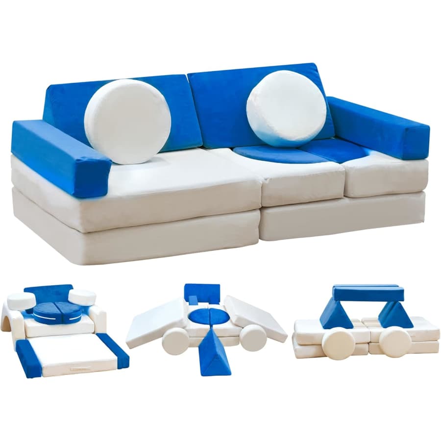 13-Piece Kids' Couch with Washable Cover: $79.29 13-Piece Kids' Couch with Washable Cover: $79.29