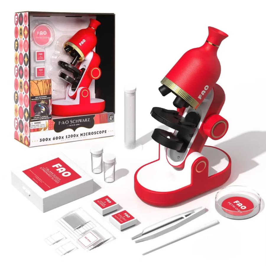 FAO Schwarz 40-Piece Microscope Set: $27.99 FAO Schwarz 40-Piece Microscope Set: $27.99