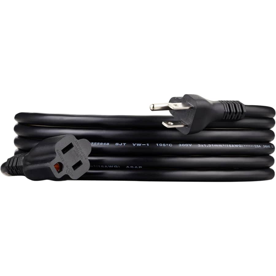 Amazon Basics 10-Foot 3-Prong Extension Cord: $7.27 w/ Prime