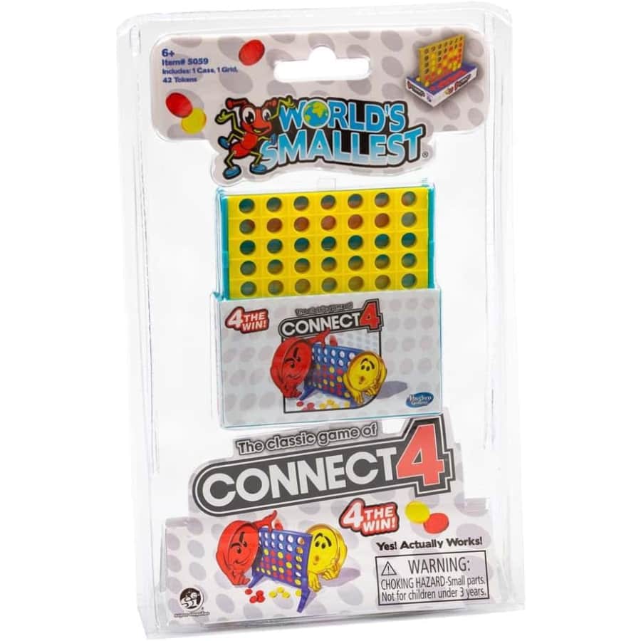 World's Smallest Connect 4: $6.95 World's Smallest Connect 4: $6.95