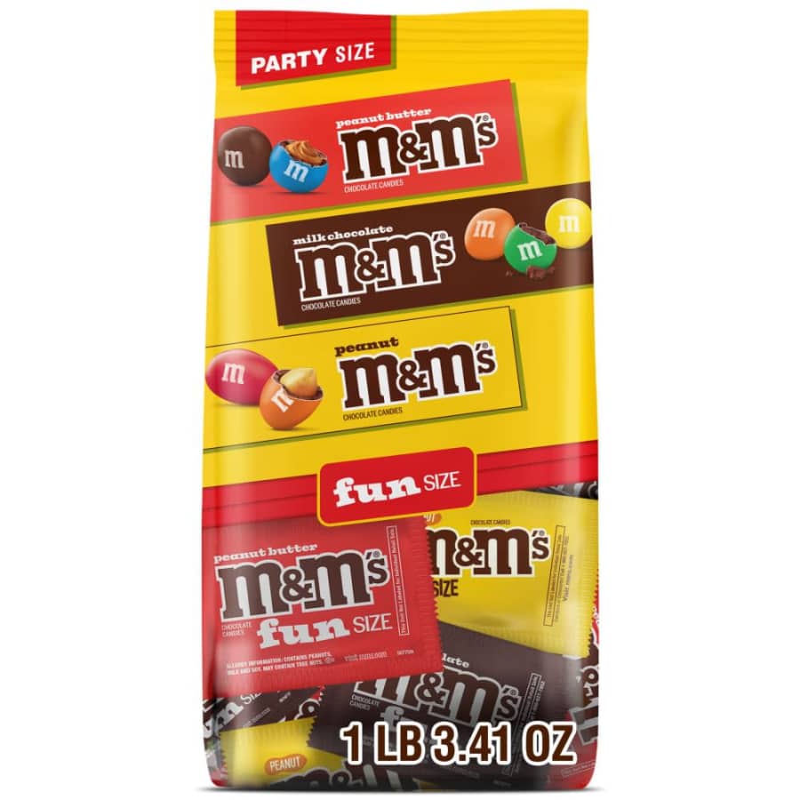 M&M's Fun Size Assorted Chocolate Candy 19.41-oz. Variety Pack: $7.08 via Sub & Save