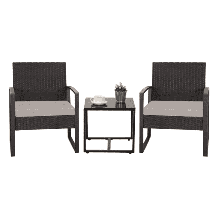 Ainfox 3-Piece Patio Bistro Set: $68 Ainfox 3-Piece Patio Bistro Set: $68