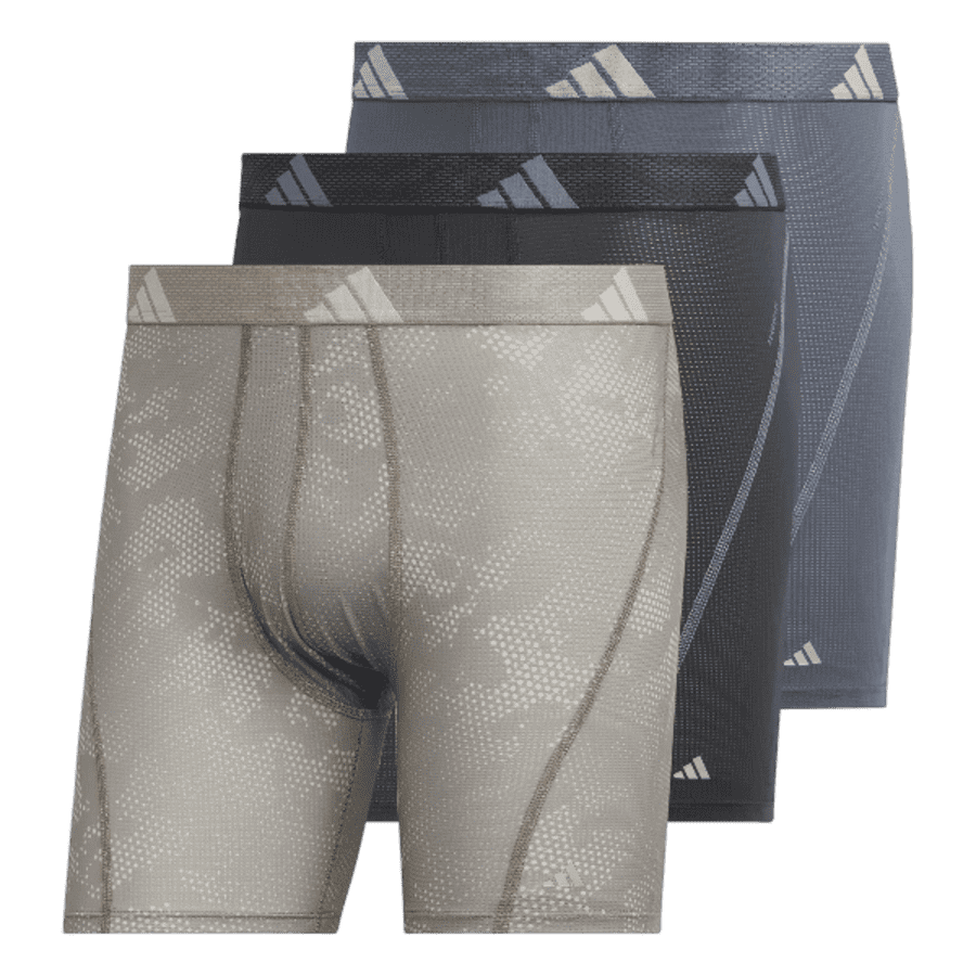 adidas Men's Performance Mesh Graphic Boxer Brief 3-Pack: $13.60 adidas Men's Performance Mesh Graphic Boxer Brief 3-Pack: $13.60