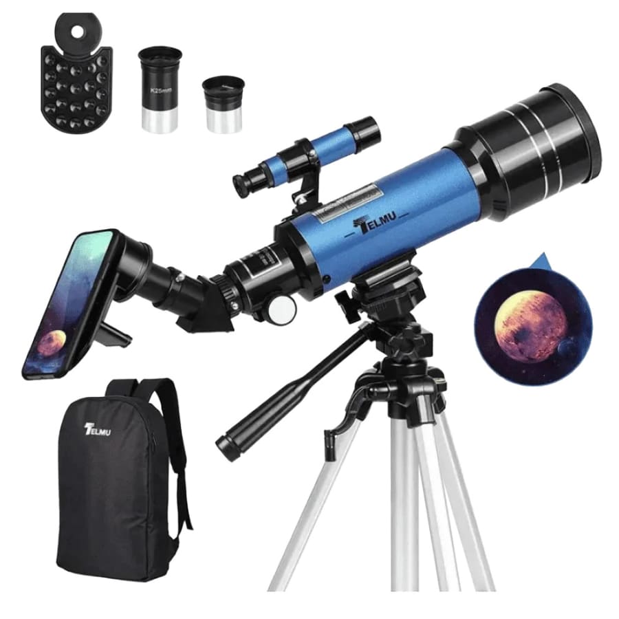 Telmu 70mm Portable Telescope: $30