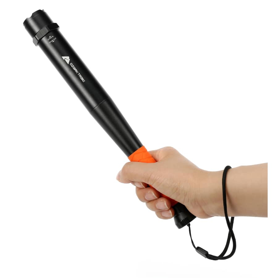 Ozark Trail 200-Lumen LED 12" Aluminum Bat Flashlight: $5.98