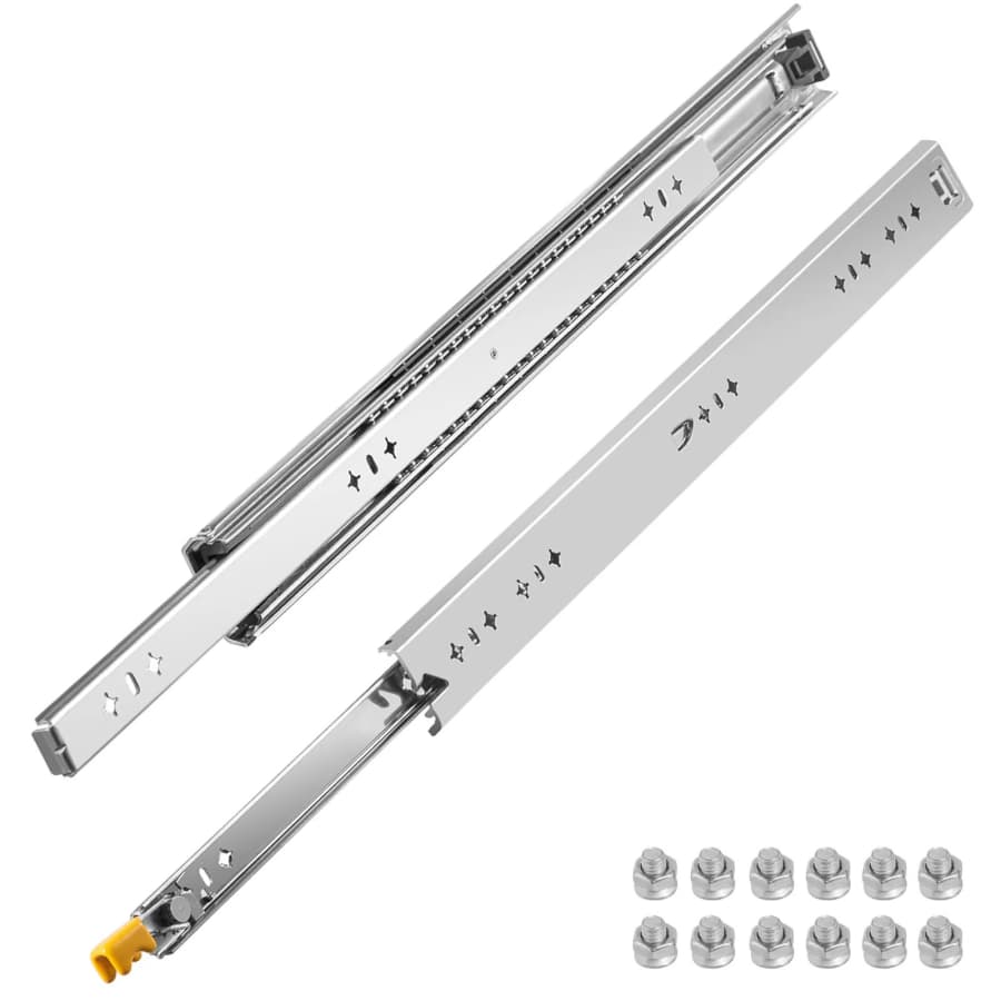 Vevor 24" Soft-Close Full-Extension Drawer Slides Set: $22