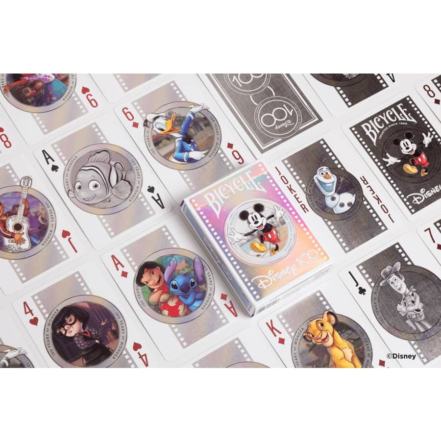 Bicycle Disney 100 Year Anniversary Playing Cards: $8 Bicycle Disney 100 Year Anniversary Playing Cards: $8