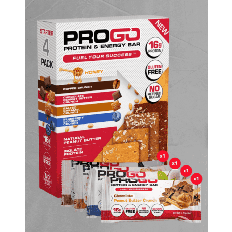 ProGo Protein and Energy Bar 4-Pack: Free ProGo Protein and Energy Bar 4-Pack: Free