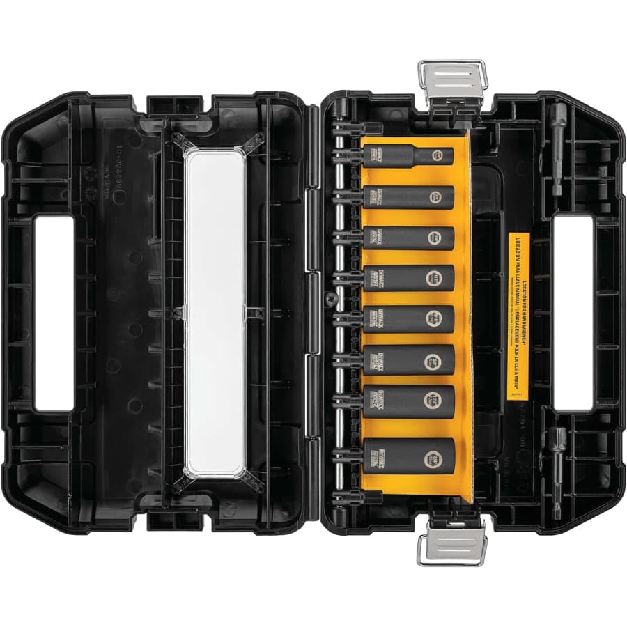 DeWalt 3/8" 10-Piece Impact Ready Socket Set: $31.99 DeWalt 3/8" 10-Piece Impact Ready Socket Set: $31.99