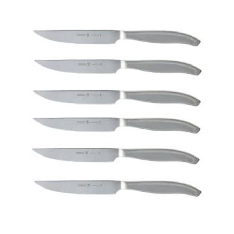 J.A. Henckels Stainless Steel Serrated Steak Knife 6-Piece Set: $29.93